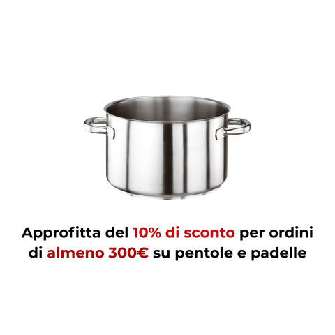 Casseruola alta 2 maniglie - Serie 1000