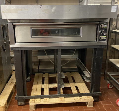 Forno pizza usato Moretti Forni modello i deck PM 105.65 a controllo elettromeccanico