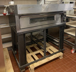 Forno pizza usato Moretti Forni modello i deck PM 105.65 a controllo elettromeccanico